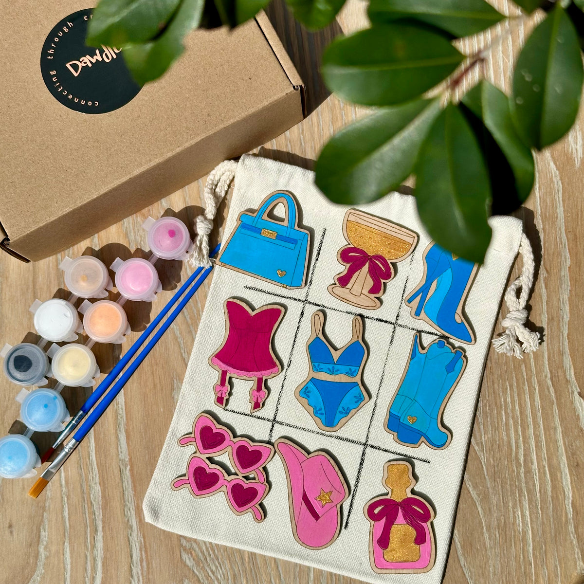 It’s a Party Tic-tac-toe