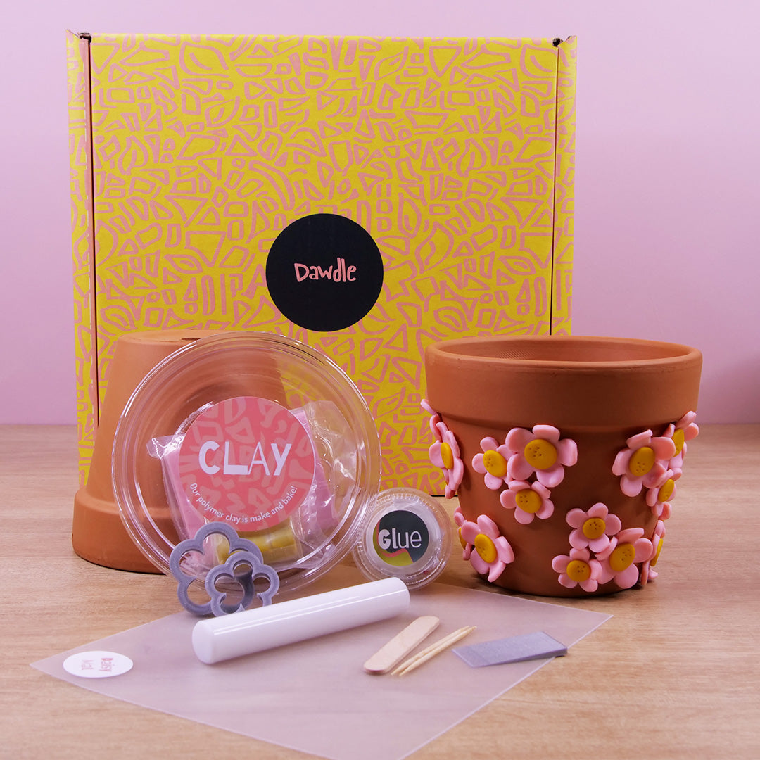 4 Terracotta Mixed Pots